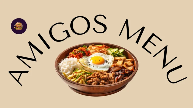 Amigos Menu