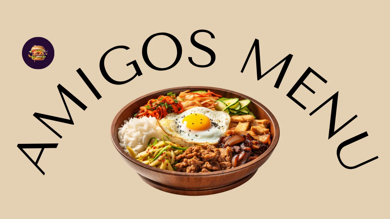 Amigos Menu