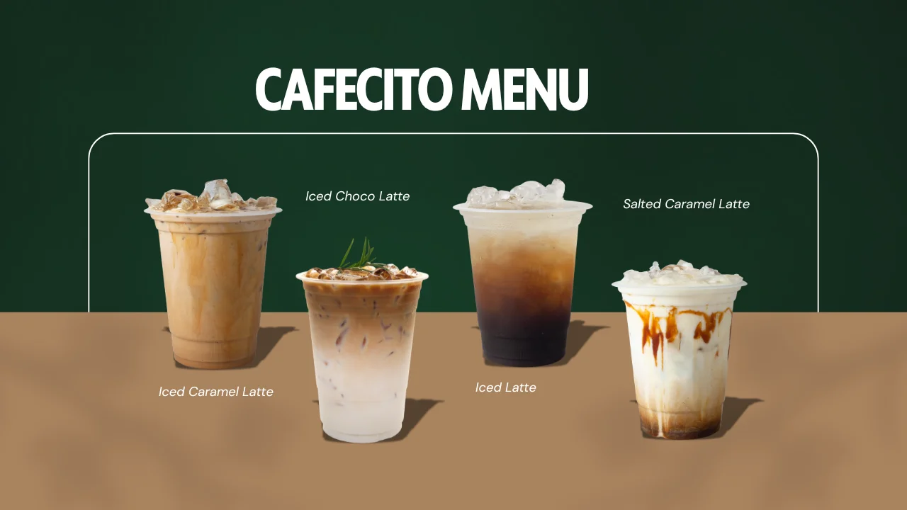 Cafecito Menu