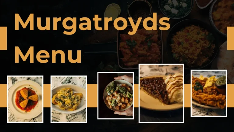 Murgatroyds Menu