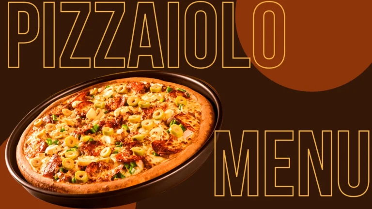Pizzaiolo Menu