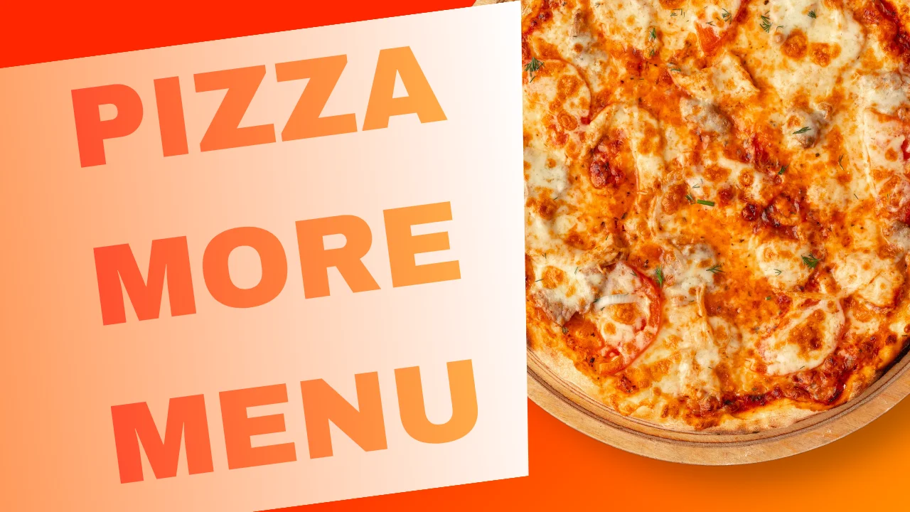 Pizzamore Menu