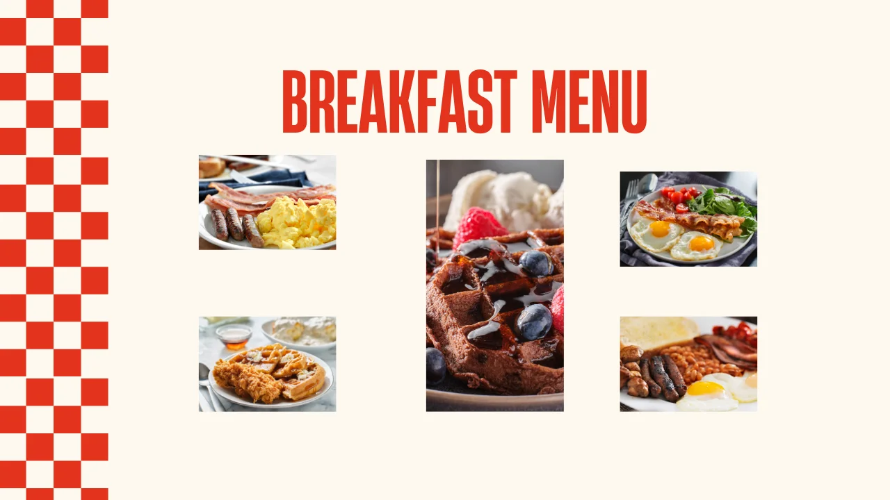 Breakfast Menus