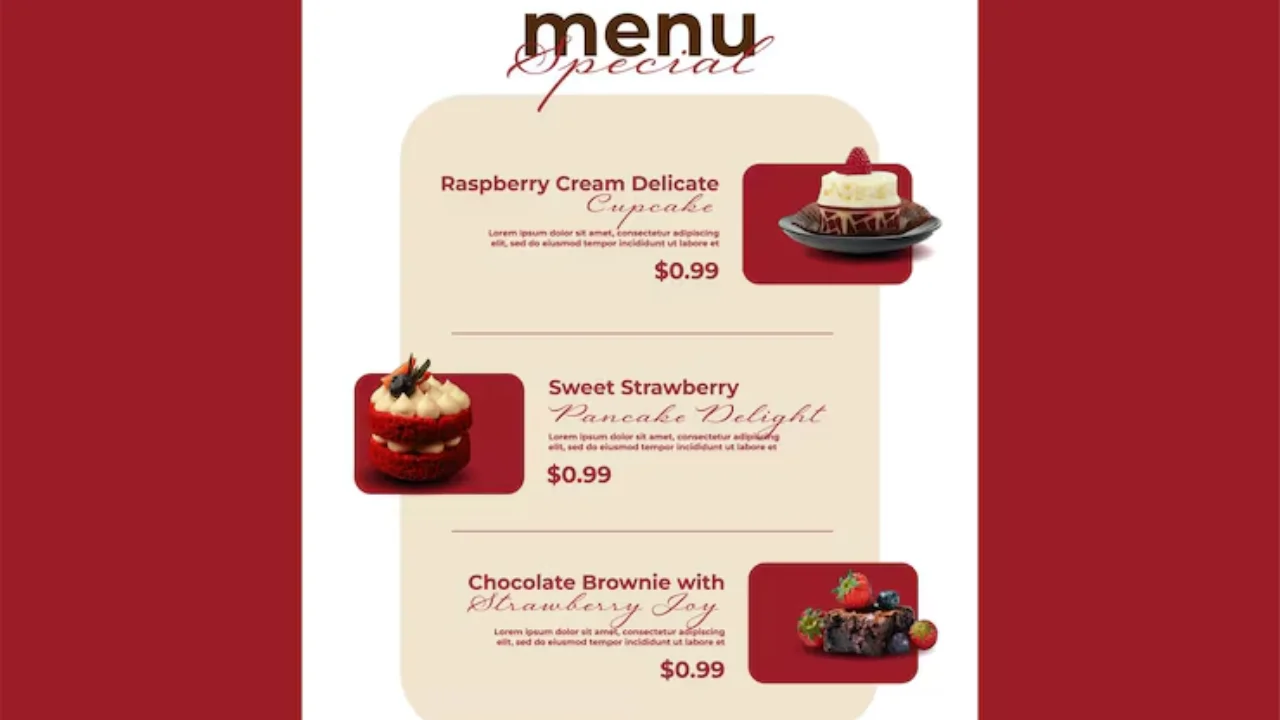 Chinese Takeaway Menu