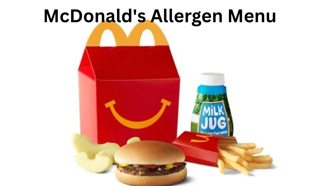 McDonald's Allergen Menu
