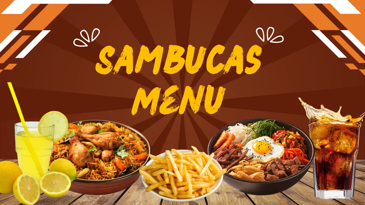 Sambucas Menu