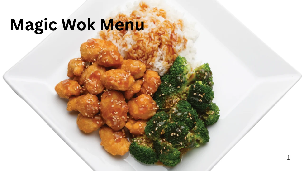 Magic Wok Menu