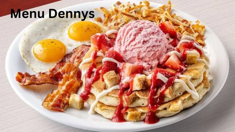 Menu Dennys