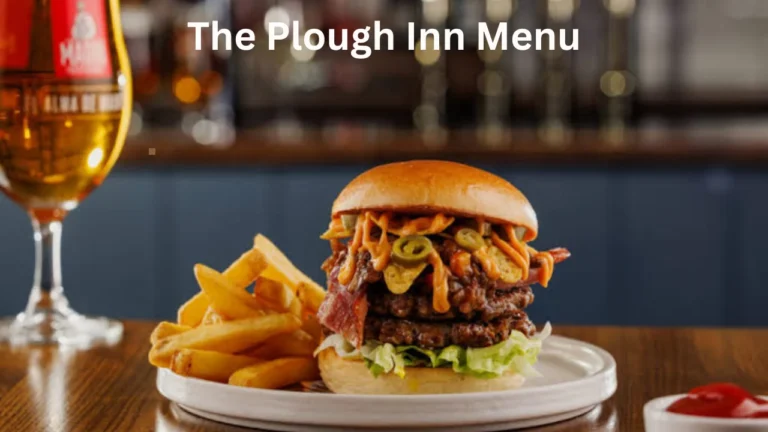 The Plough Inn Menu