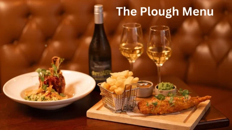 The Plough Menu